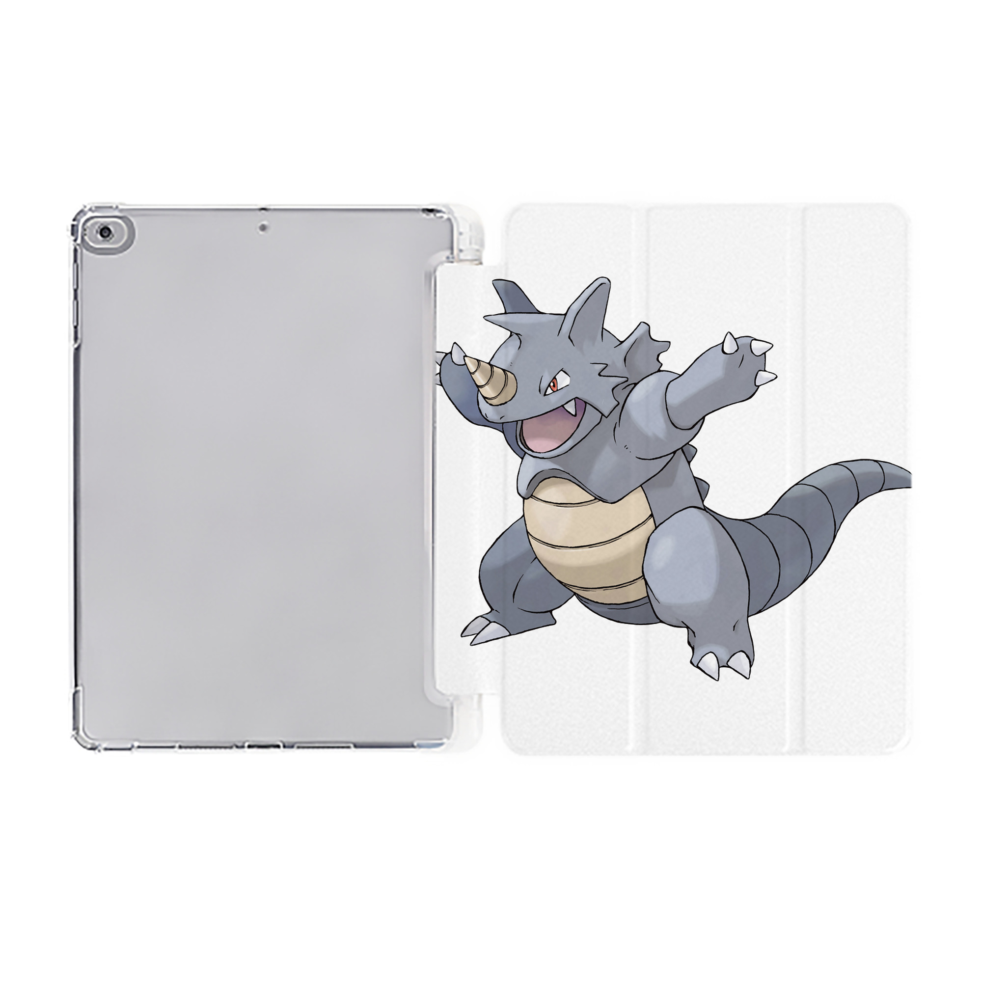 （画像用） ポケットモンスター Pokémon IPad ケース ペン収納付き 三つ折りスタンド PUレザー×シリコン 対応機種9.5/10.5/10.9インチ